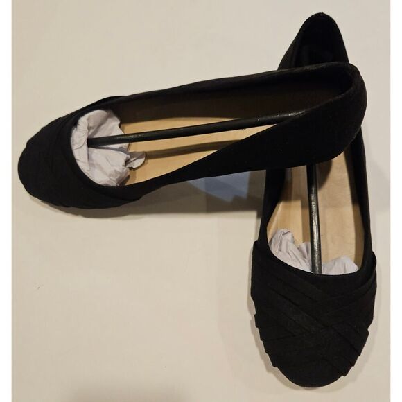 Shoes - Ataiwee Women's Round Toe Suede Ballet Flats - Size 8M